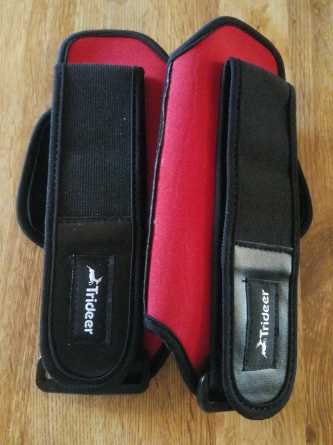Trideer Cross Training Gloves with Anti-slip Double Layered Cowhide Padding