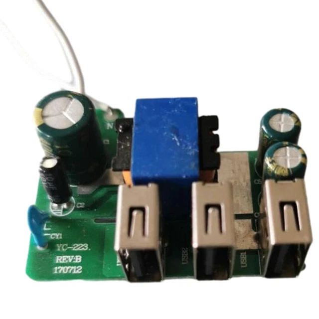 5v2.5A 3 Way USB Mobile Phone Charing Power Module For USB Device Circuit Boa J2