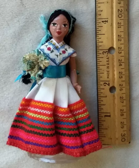 Vintage delightful Mexican doll