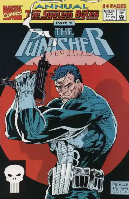 Punisher Annual #5 Very Fine/ Near Mint 1992 Marvel Comics