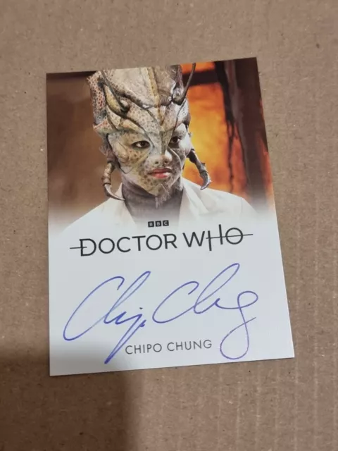 Doctor Who Series 1-4 Trading Autograph Card Chipo Chung As Chantho Dr