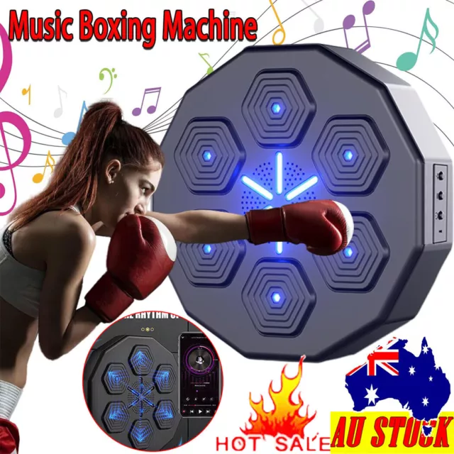 Smart Punching Boxing Electronic Music Machine Home Training Bluetooth Funning