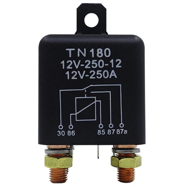 Interruttore Batteria Telecomandato 12V/24V 250A Con Display LED – Taglio Circuito Automatico Con Allarme E Telecomando Wireless, Per Auto Camper E Moto