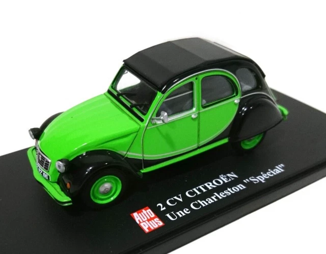 Eligor Auto Plus 1/43 Scale, Citroën 2CV La Pallas, White Diecast Model