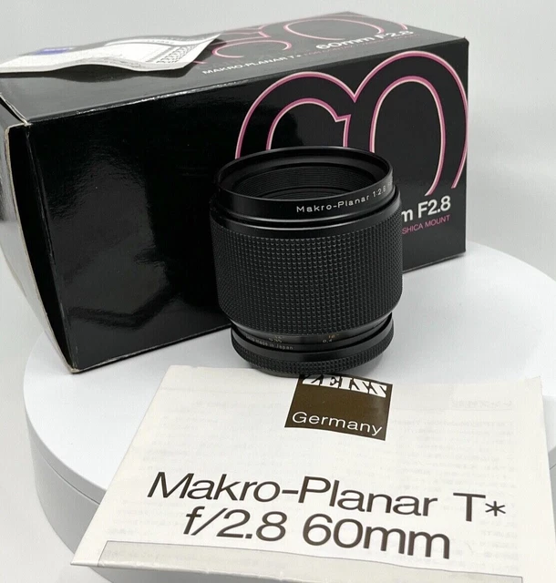 Contax Carl Zeiss 60mm Makro-Planar T 2.8 mit OVP, neuwertiger Zustand