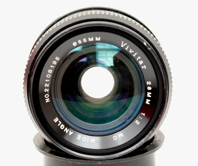 Vivitar 28mm f/2 MC Wide Angle lens (Kino) Pentax K mount