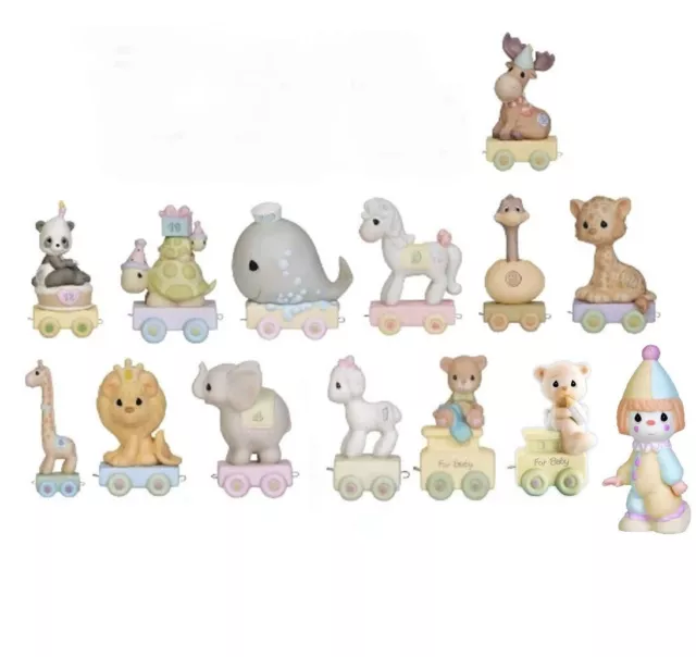 Precious Moments Birthday Train Figurines  1-16 yrs NEW