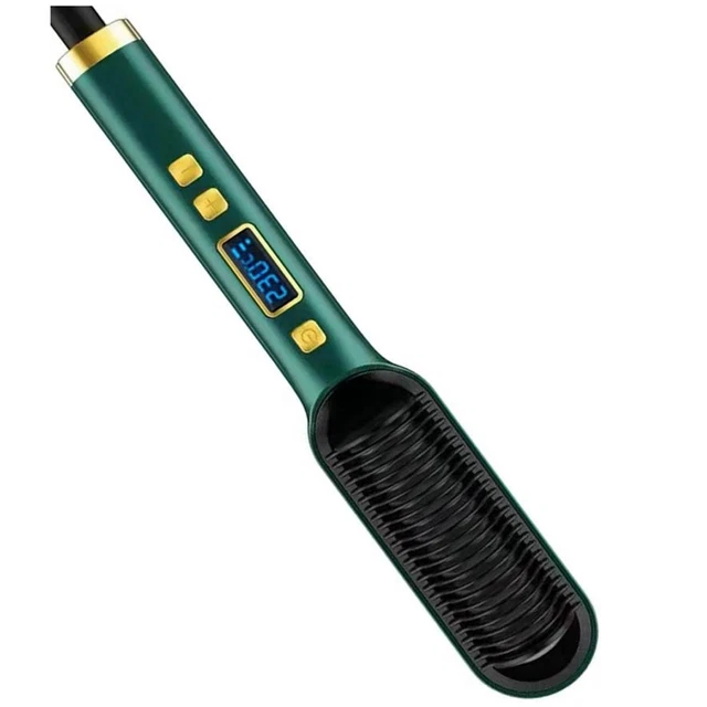 Lisseur Professionnel Lyna Champagne - Plaques Céramique/tourmaline, 230°C, 35W, Neuf