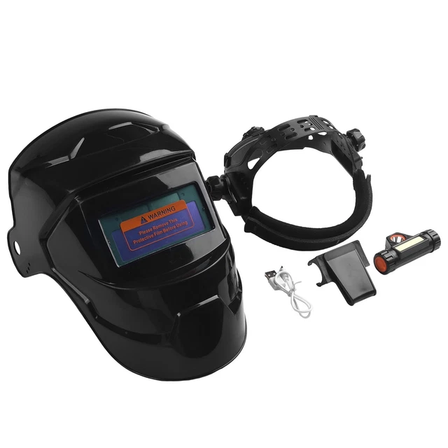 Soutien Casque Soudage Bandeau Réglable Casque Soudage - Confort Rembourré édition Noire/blanche Accessoire Casque Soudage Auto-obscurcissement