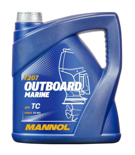 MANNOL Outboard Marine Huile moteur 4L