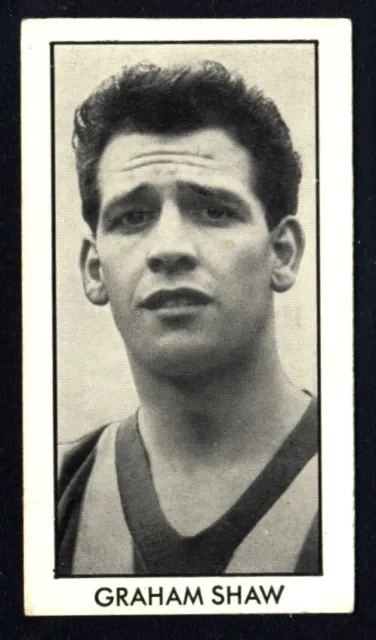 D.C. Thomson - Football Stars of 1959 (Zauberer) Graham Shaw (Sheffield U) Nr. 27