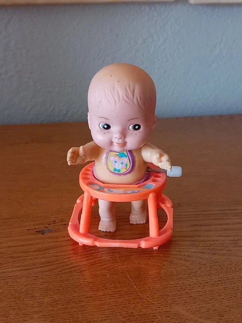 AUTOMATE MÉCANIQUE ANNÉES 50/60 bébé marcheur à 4 Pattes poupon VINTAGE EUR 30,00 - FR