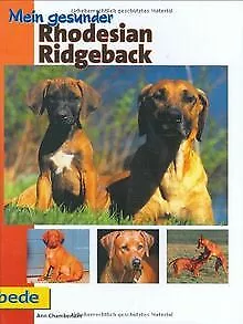 Mein gesunder Rhodesian Ridgeback de Ann Chamberlain | Livre | état très bon