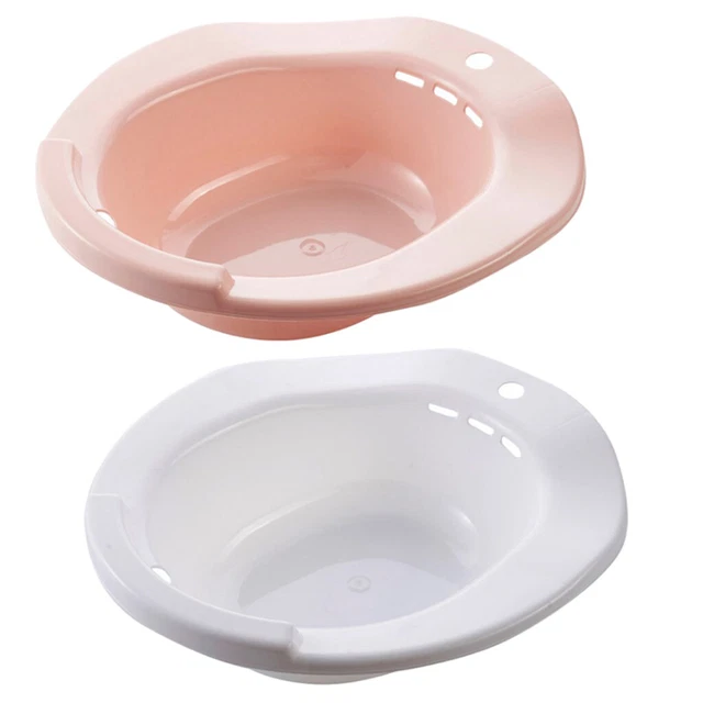 PLASTIC SITZ BATH Tub Hip Basin Bowl for Pregnant Hemorrhoids Avoid