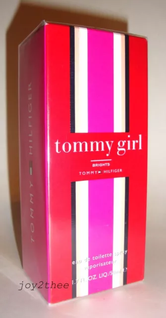 TOMMY GIRL BRIGHTS HILFIGER Women perfume edt spray 50ml 1.7 oz sealed box