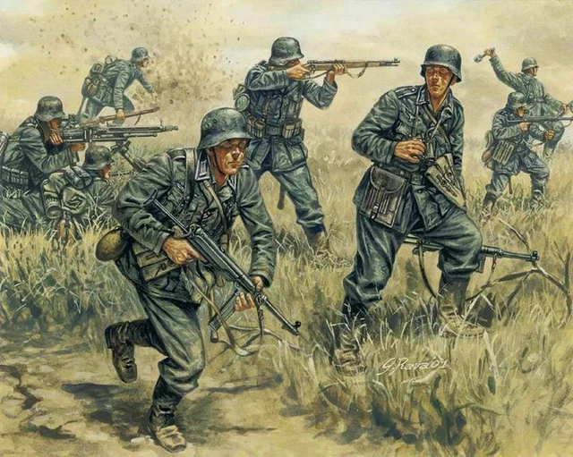 PLAQUE EN MÉTAL guerre bataille militaire ww2 30 X 20 CM EUR 20,99