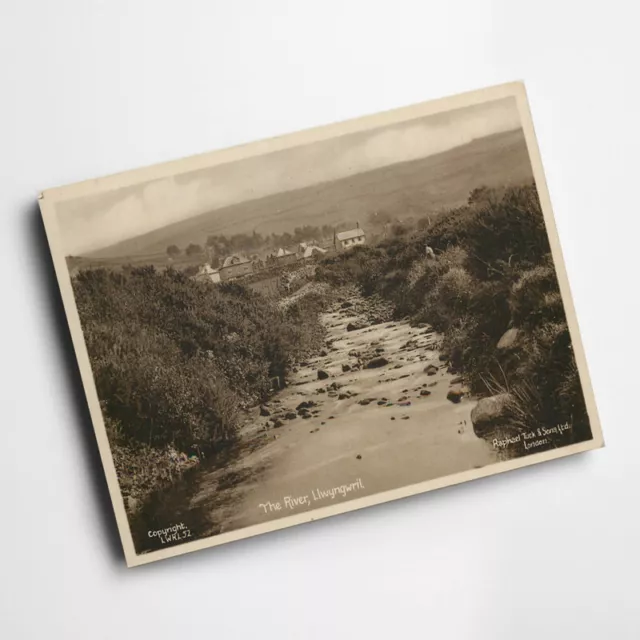 A6 PRINT - Vintage Wales - The River, Llwyngwril