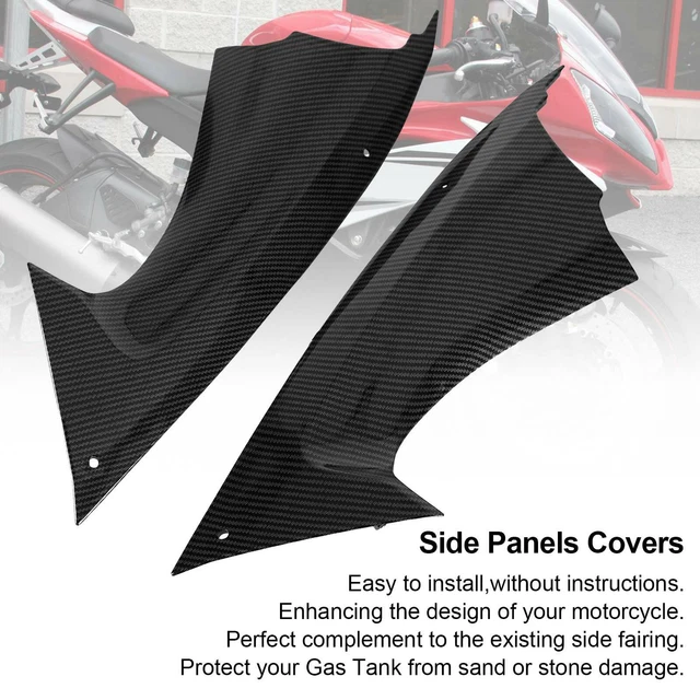 Gas Tank Side Cover Panel Trim Fairing Cowl for Yamaha YZF YZFR6 R6 08-14 CBN SA