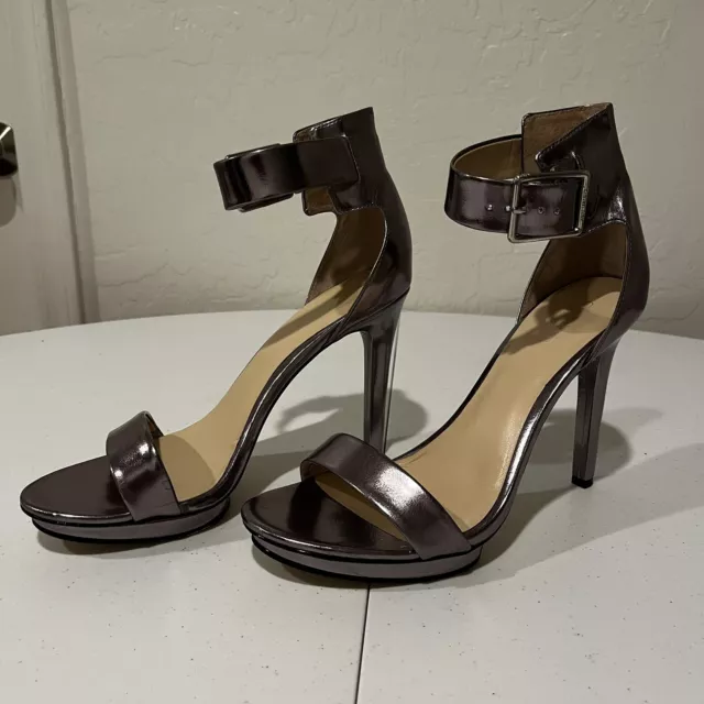 Calvin Klein Vivian Platform Ankle Strap Dress Sandals/Heels Size 10M 2