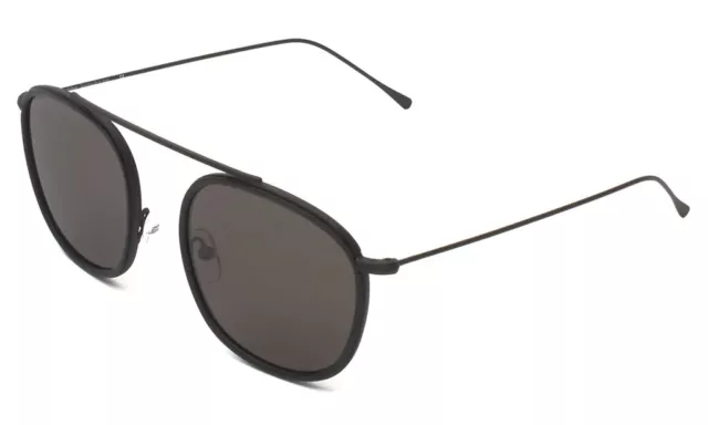 illesteva mykonos ace • black avant garde aviator sunglasses