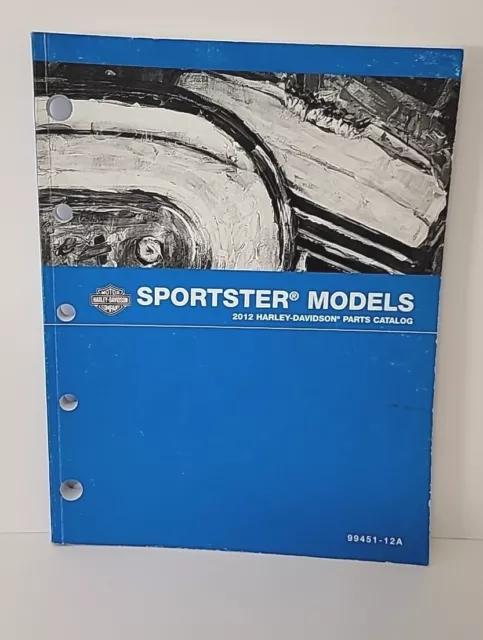 2012 Harley Davidson Sportster Models Parts Catalog Manual 99451-12A