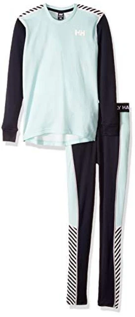 (TG. 8 anni) Helly Hansen Jr HH LIFA Active Set, Tuta Unisex-Bambini, Blu (501 B