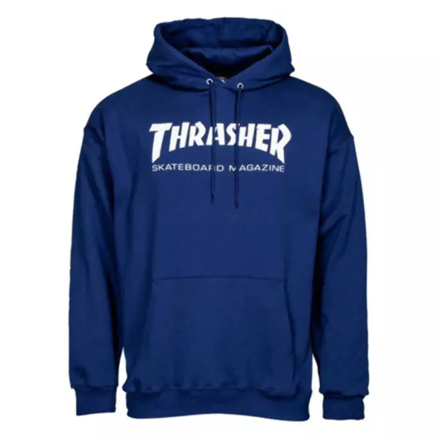 Thrasher Skate Mag Hoodie Navy Blue