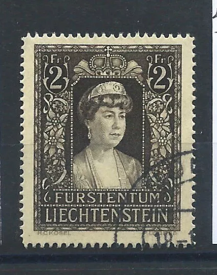 Liechtenstein N°231 obl (FU) 1947 - Mort de la Princesse Elsa