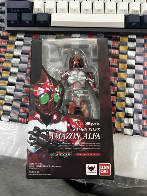 SH Figuarts Masked Kamen Rider Amazons Amazon Alpha Figure Bandai US SELLER