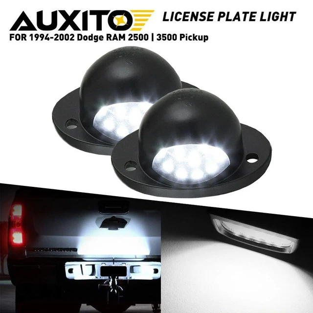 LED Rear License Plate Light 18LED Lamp For 1994-02 Dodge RAM 2500 3500 Pickup G