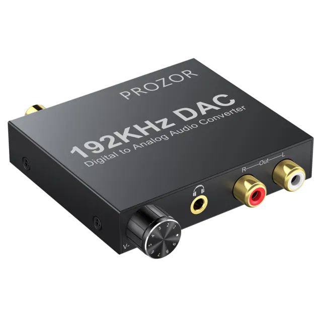 PROZOR DAC 192KHz Digital to Analog Audio Converter DAC Digital