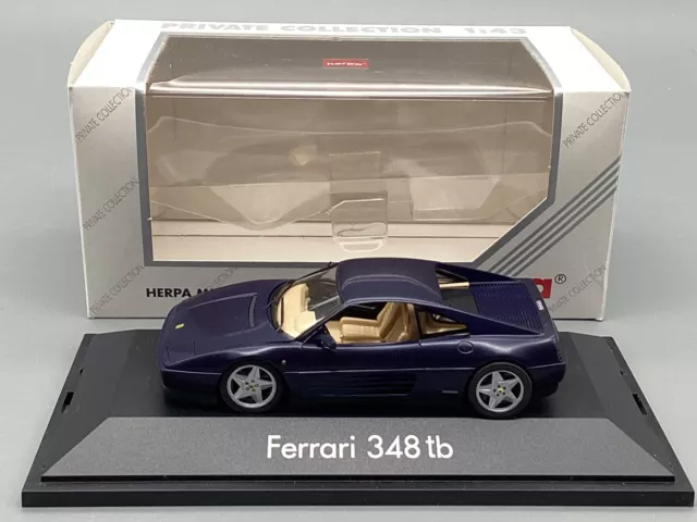 Modelli auto 1:43 Herpa Ferrari 348 tb 010115 in IMBALLO ORIGINALE