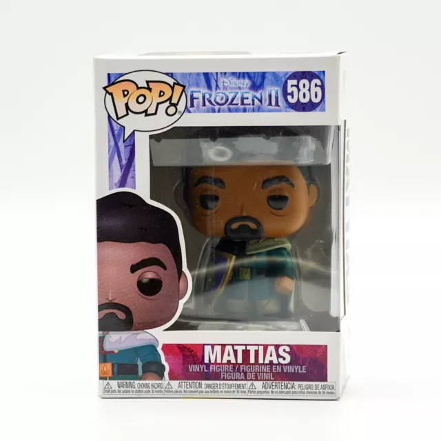 Funko Pop! Disney Frozen II Mattias Cape Shield #586 Vinyl Figure in Box 2019