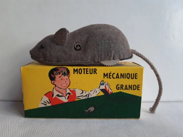 Jouet Ancien En Tôle : Chariot De Gare Porte-bagages Mécanique (La Hotte St Nicolas)