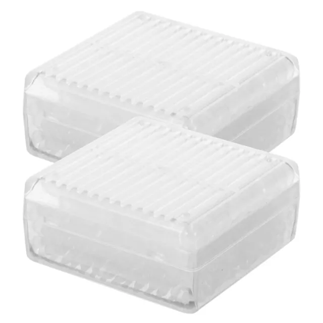 2 pz scatola deumidificatore gel di silice per fotocamera essiccante gel di silice assorbente contenitore