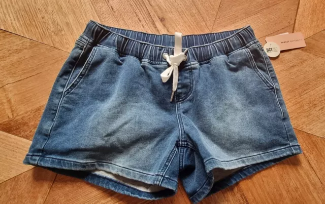 Target - Maternity Denim Jogger Shorts - Size 8 RRP $40 - Very Stretchy