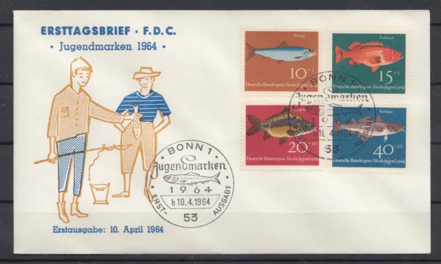 Bund Erstagsbrief  412-415  Von 1964 Stempel Bonn 1  !