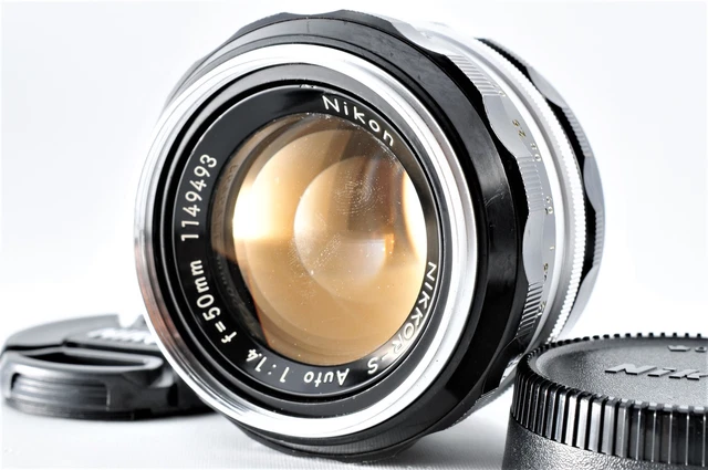 Near MINT Nikon Auto NIKKOR 50mm f/1.4 MF Non-Ai Prime Standard Lens From JAPAN