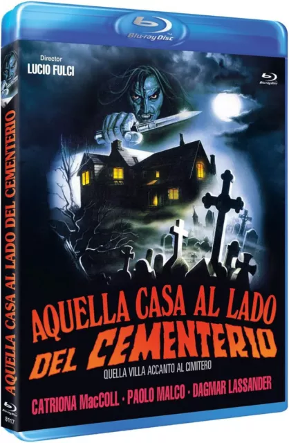 HOUSE BY THE CEMETERY - Blu-Ray Disc - Uncut Version - All The Gore !