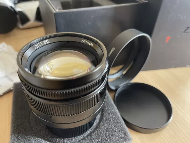 7Artisans 50mm F1.1 Leica M-Mount | FullFrame | schwarz