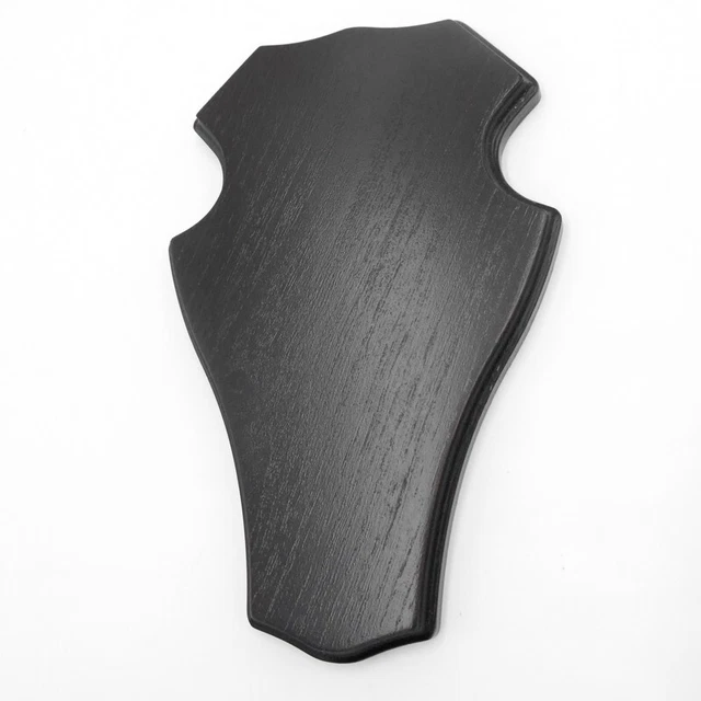 Dam Ciervo Escudo de Trofeo Romo En Roble Oscuro Altura 25CM Hirschschild 3