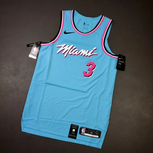 Men's Miami Heat Dwyane Wade Nike Black 2018/19 Authentic Jersey - City  Edition