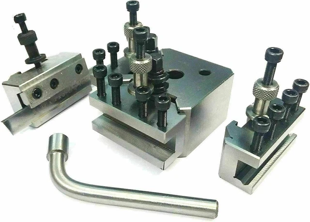 Poteau à Outils à Changement Rapide Avec 5 Supports - Pour Tour à Balançoire 120-220 Mm