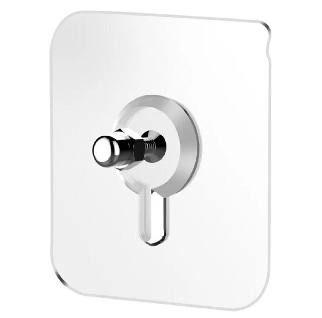 30 Pcs Seamless Self Adhesive Hanging Nail Screw Stickers Punch-free Wall Hook