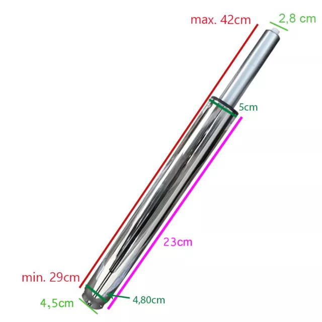 Molla A Gas Sedia Da Ufficio Computer - Arredamento E Casalinghi In Vendita A Bergamo - Foto 3