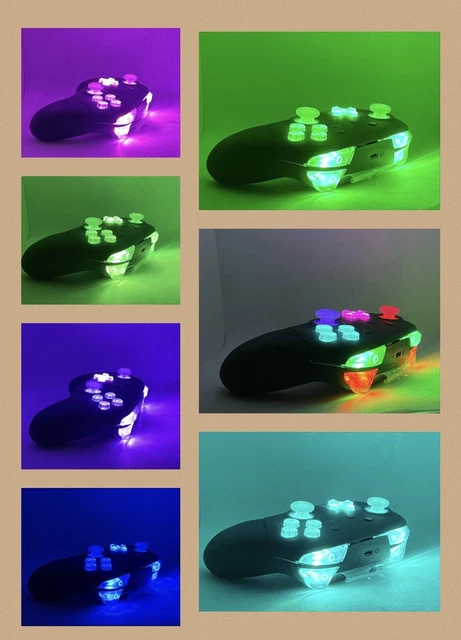 Contoller Nintendo Led CUSTOM MODIFIED NINTENDO Switch Pro Controller with Mesmerizing LED ...