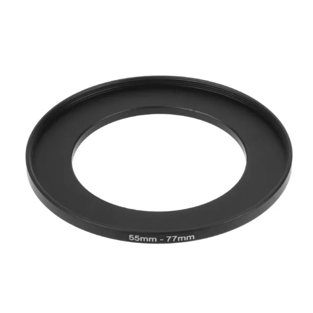 55mm To 77mm Metal Step Up Rings Lens Adapter Filter Camera Tool Accessories New 2