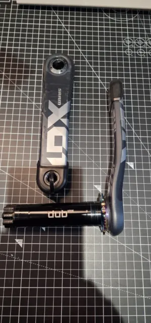 Sram x01 carbon crank dub wide 170mm MTB