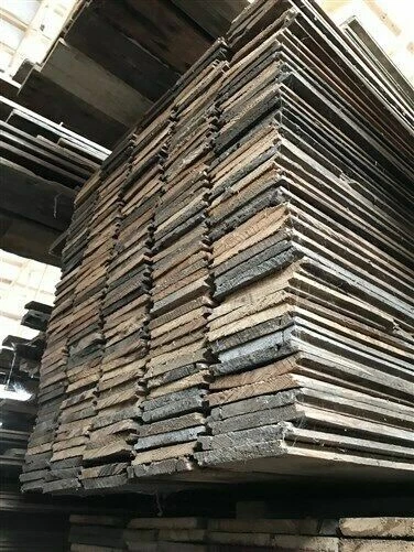 Reclaimed Barn Wood Shiplap Pine Board, Smooth Pine Wall Siding Panels Planks
