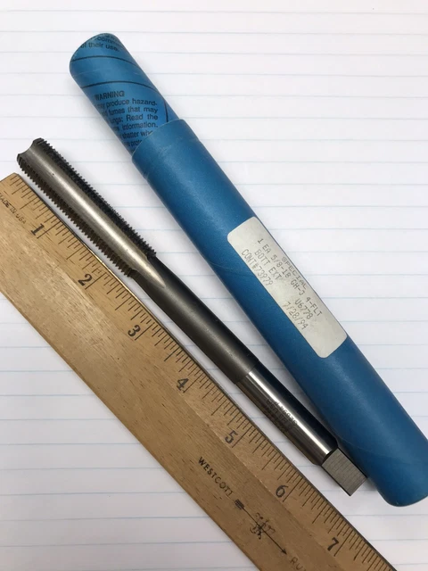 1 pc.  5/8-18 X 6-1/2” oal HS GH3 4 FLUTE BOTTOMING EXTENSION TAP. USA (loc stk)